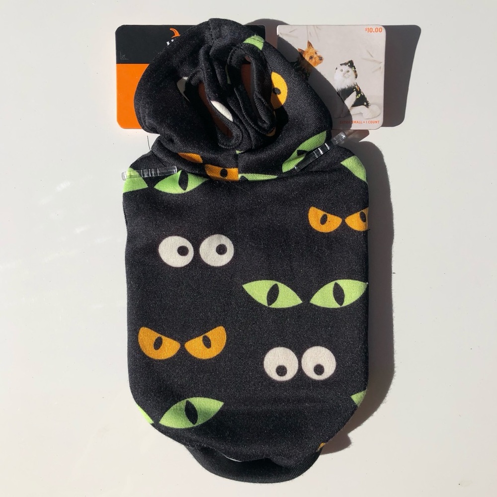 Hide and Eek Pet Hoodie Size Extra Small